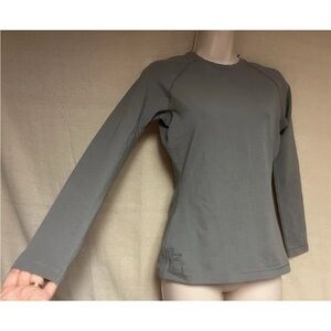NWT Zenkai Sports Gray Women's Medium Long Sleeve Base Layer Top